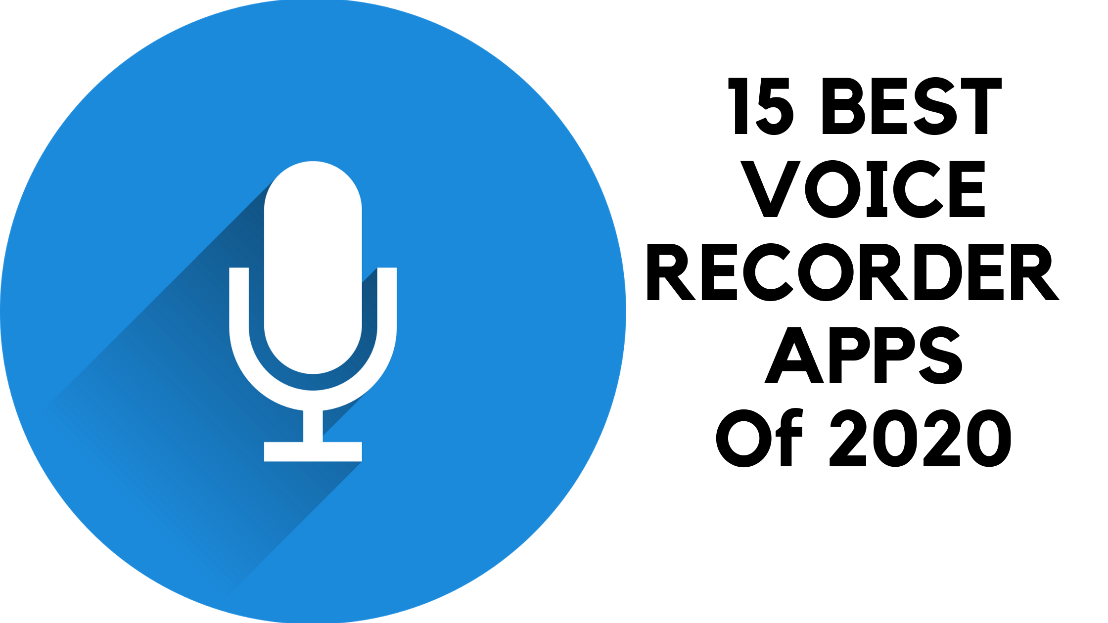 The Best Voice Recorder Apps of 2023 Dictation Blogger